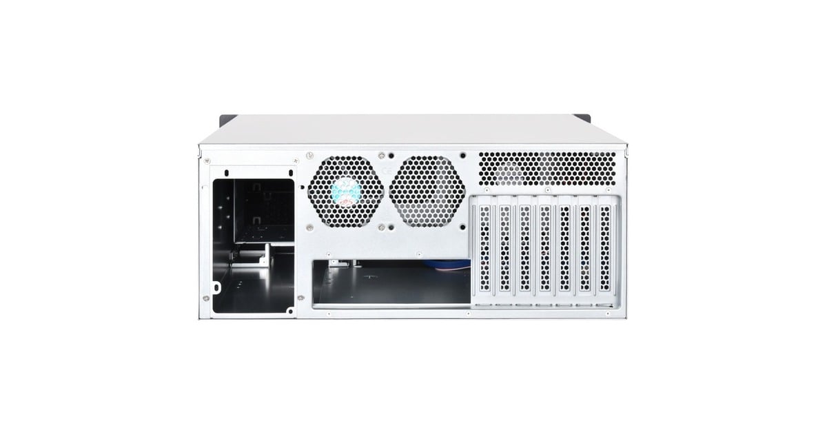 SilverStoneRM400 rack behuizing  (Zwart | 2x USB-A 3.2 (5 Gbit/s))