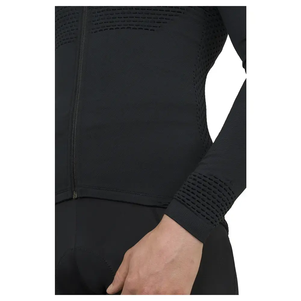 AGU Seamless Performance Fietsshirt Lange Mouwen Zwart Heren