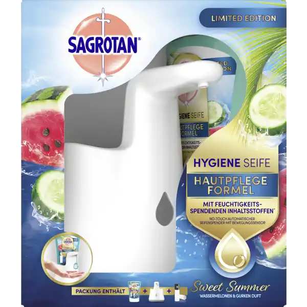 No-Touch Automatischer Seifenspender Starterset Summer Limited Edition