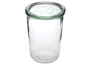 Patentglas Weck 850 ml Ø10.8x14.7 cm uden Låg Glas,20 stk/krt