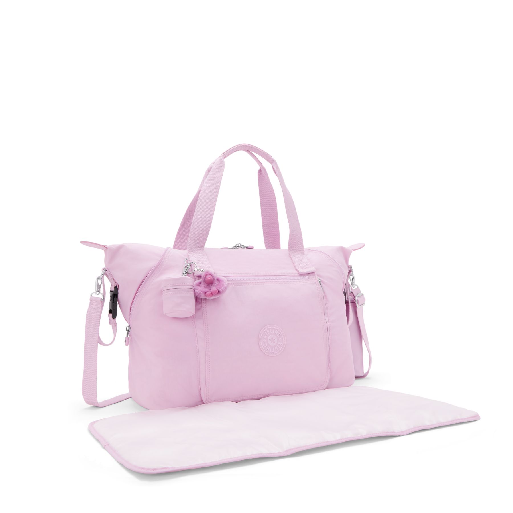 ART M BABY BAG Grand sac à langer avec matelas à langer - Blooming Pink