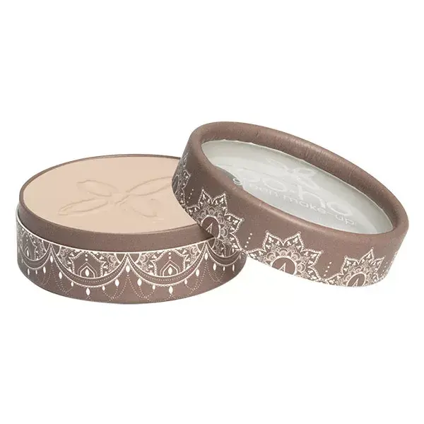 Base em Pó Compacto Orgânica Boho Green nº 02 Bege Claro 4,5g