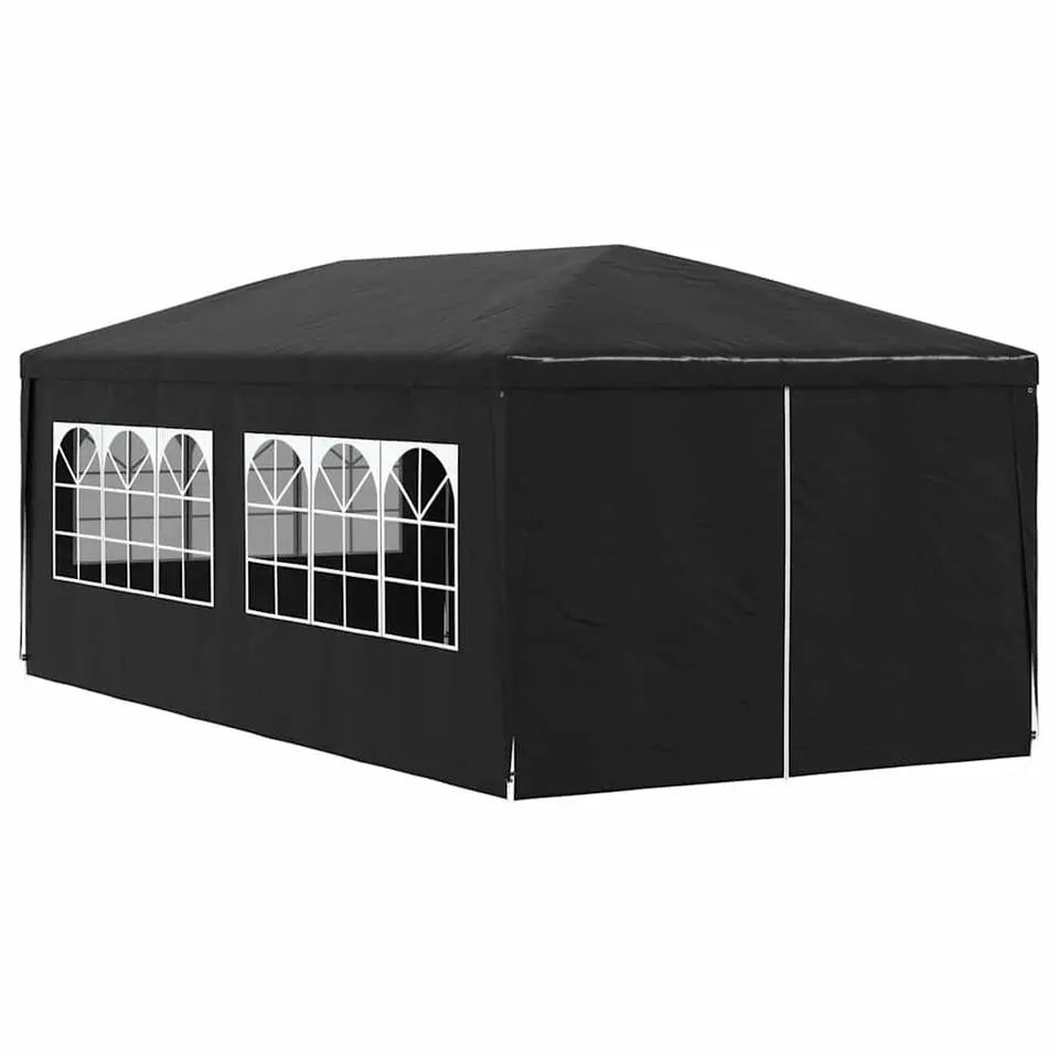vidaXL - Partytent - Antraciet - Polyetheen