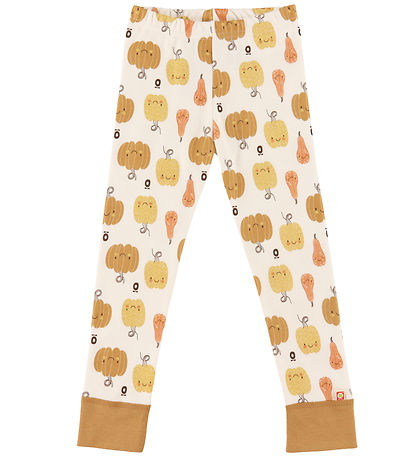 Katvig Leggings - Hvid m. Gr?skar