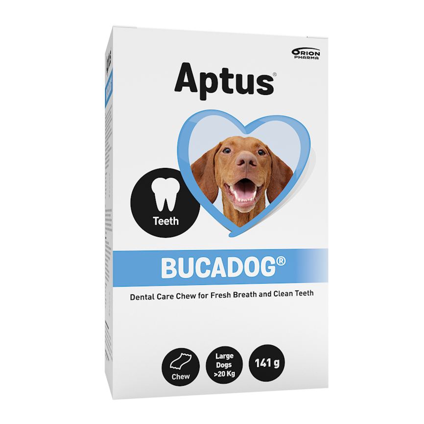 Aptus Bucadog tyggelapper stor hund 141 g