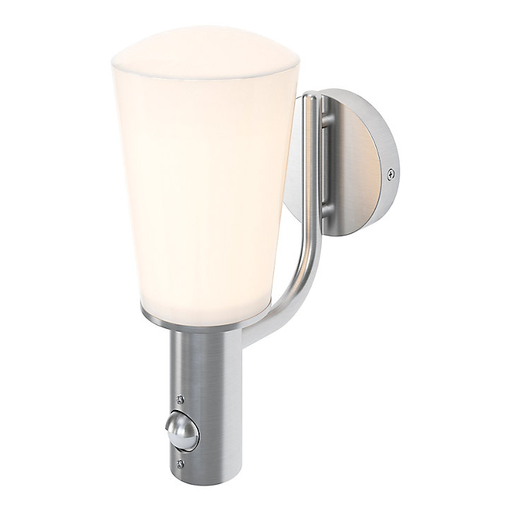 Applique murale montante à détection Charwell E27 IP44 GoodHome chrome