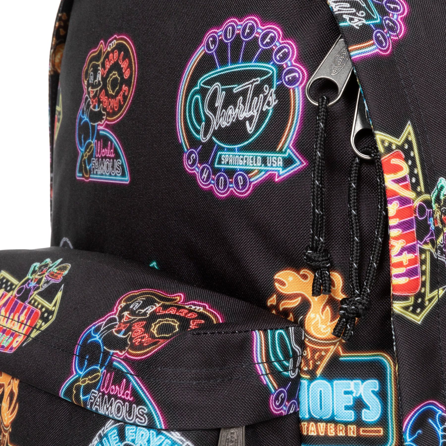 Out Of Office Simpsons Neon Print