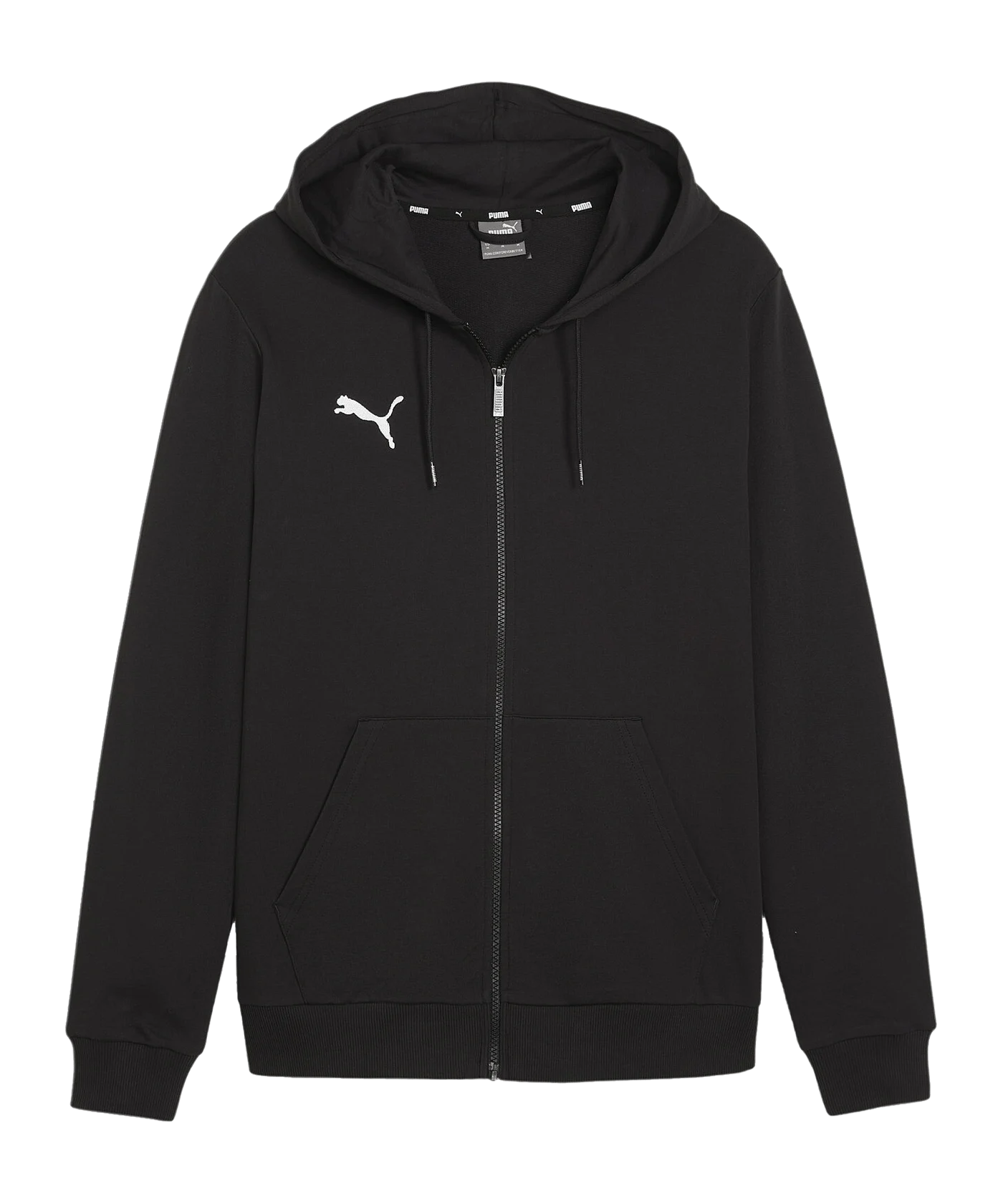 PUMA teamGOAL Casuals Kapuzenjacke Schwarz F03