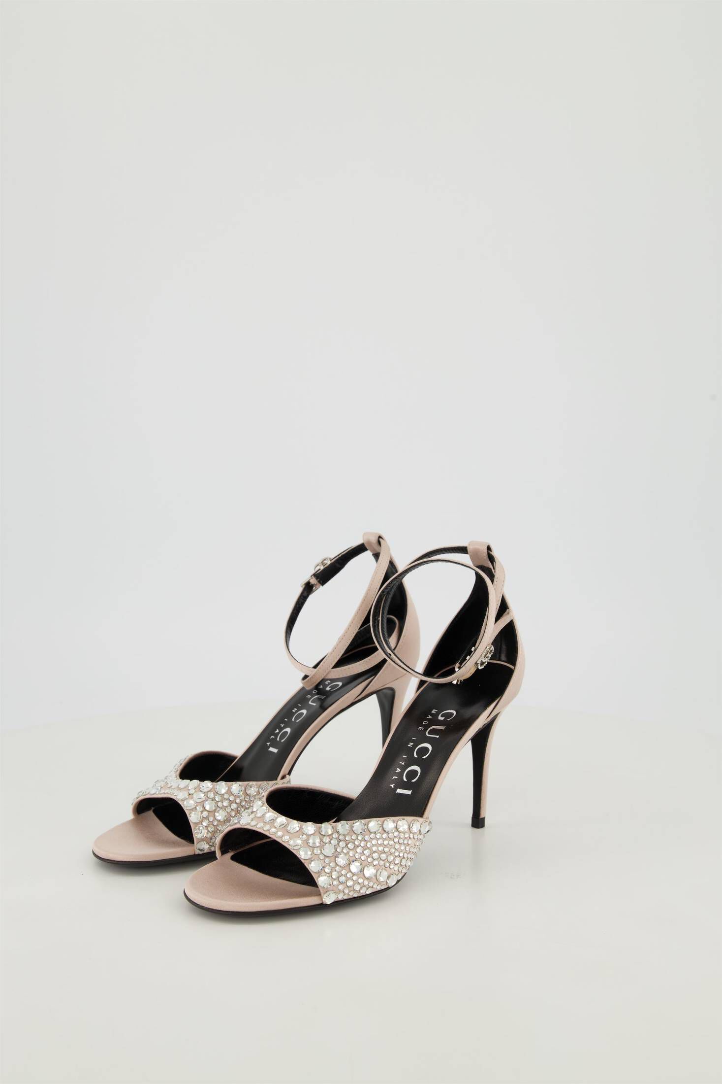 Gucci| Damen Sandaletten FABRIC CHRYSTALS ILSE