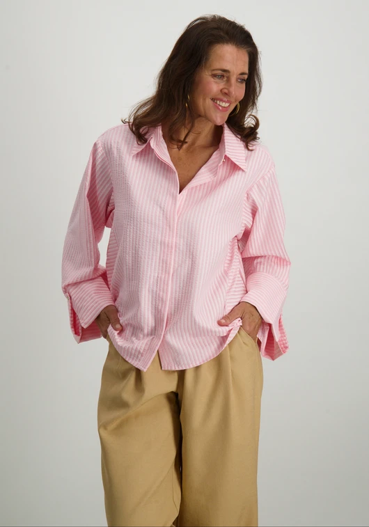Aaiko Blouse ELDA STRIPE CO 516