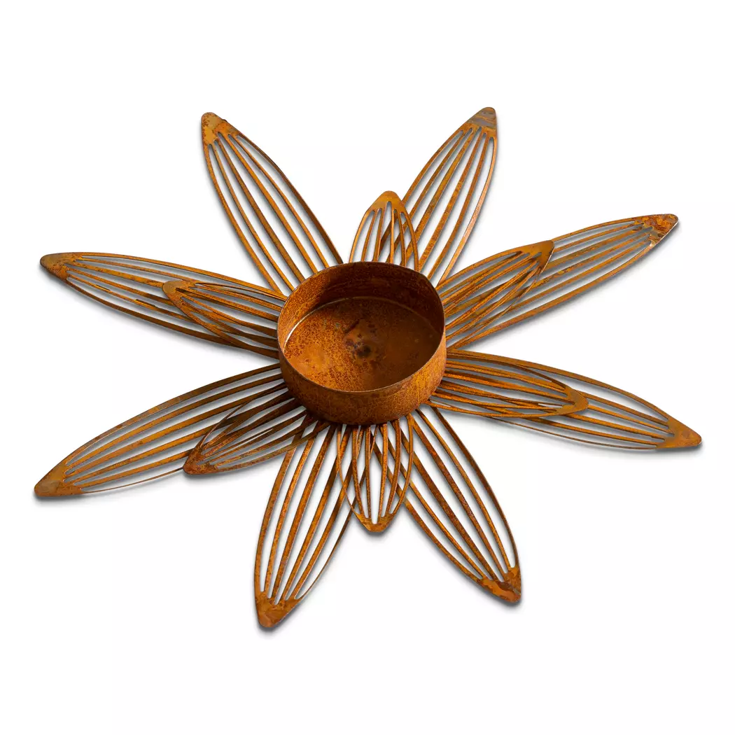 Teelichthalter Blume Ø 16 cm