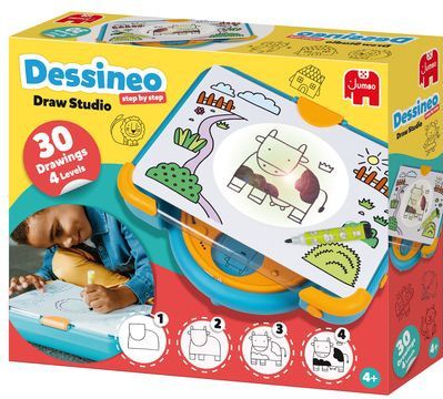 Jumbo - Dessineo - Hobbypakket - Leren Tekenen - Voor Kinderen Vanaf 4 Jaar