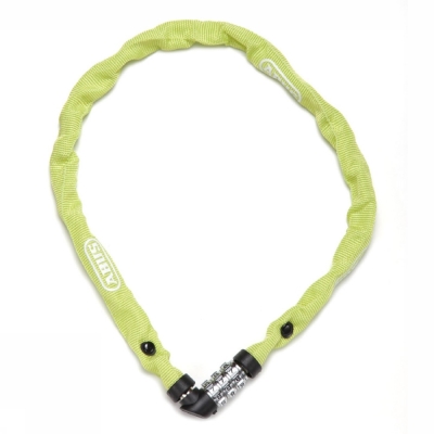 Abus kædelås med kode web 1200 60 cm Lime