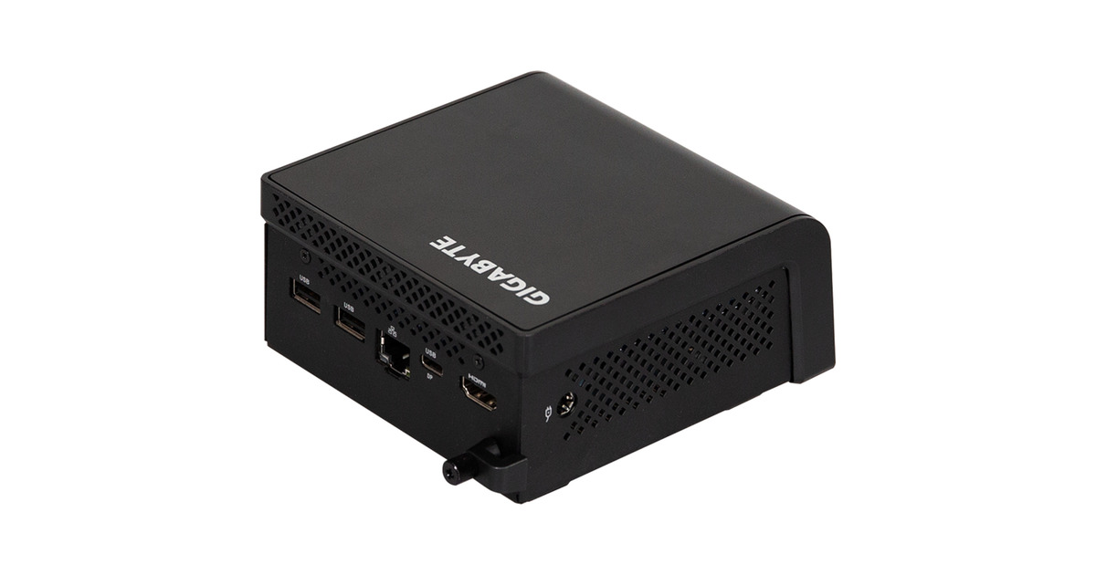 GIGABYTEBRIX GB-BTIP-N150 barebone  (Zwart | N150 | Intel Graphics)
