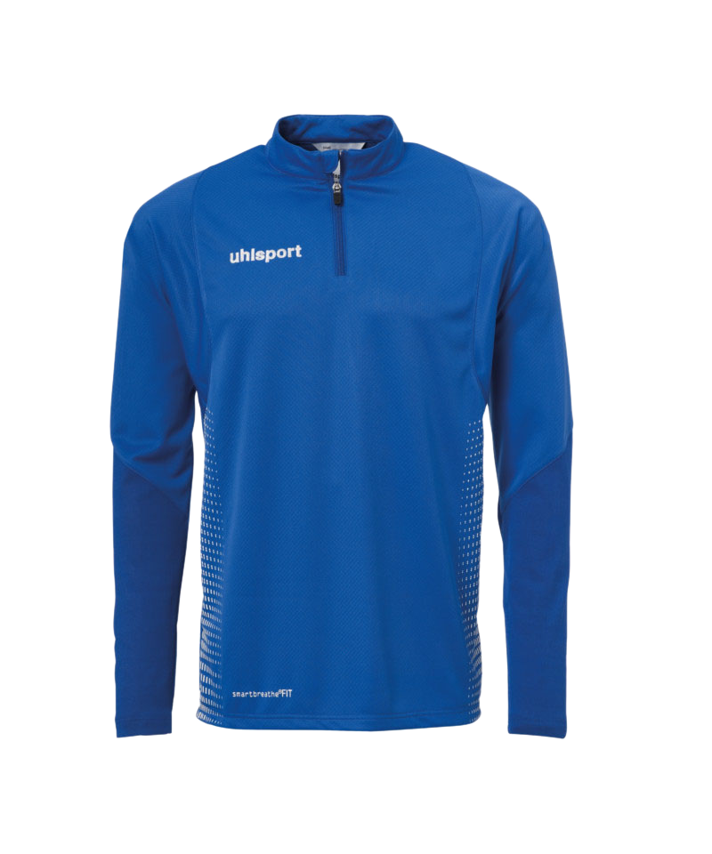 uhlsport Score Ziptop Sweatshirt Blau Weiss F03