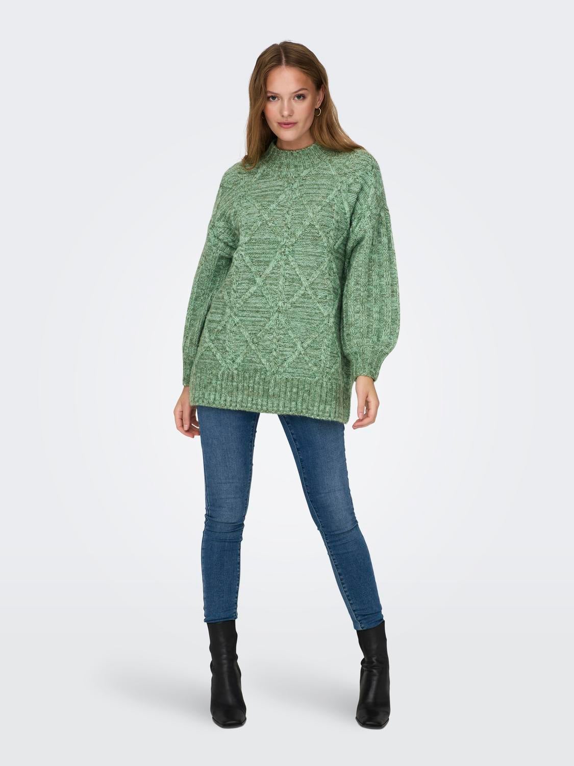ONLSAGE Strickpullover Sage Green