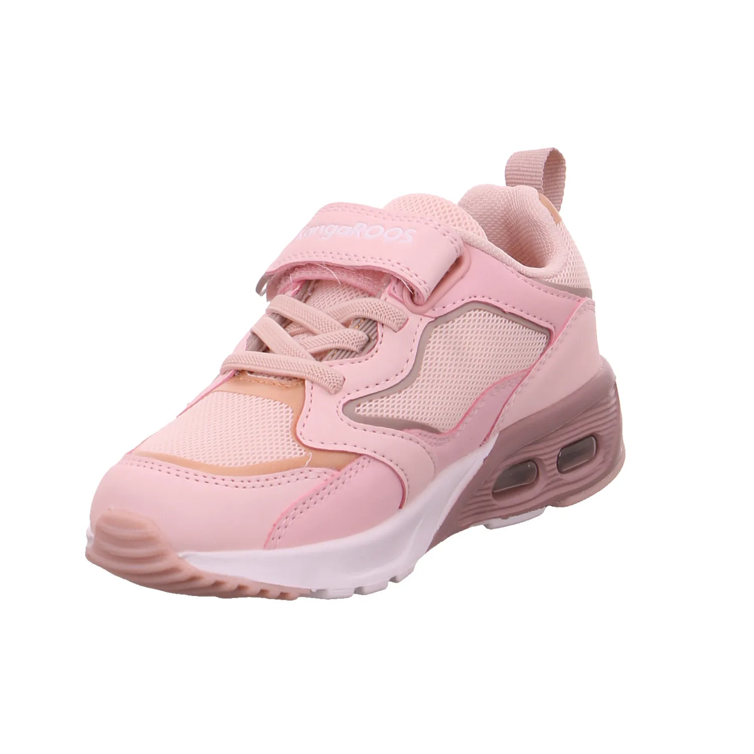 KANGAROOS Kinder Sportschuh Pink Lederimitat