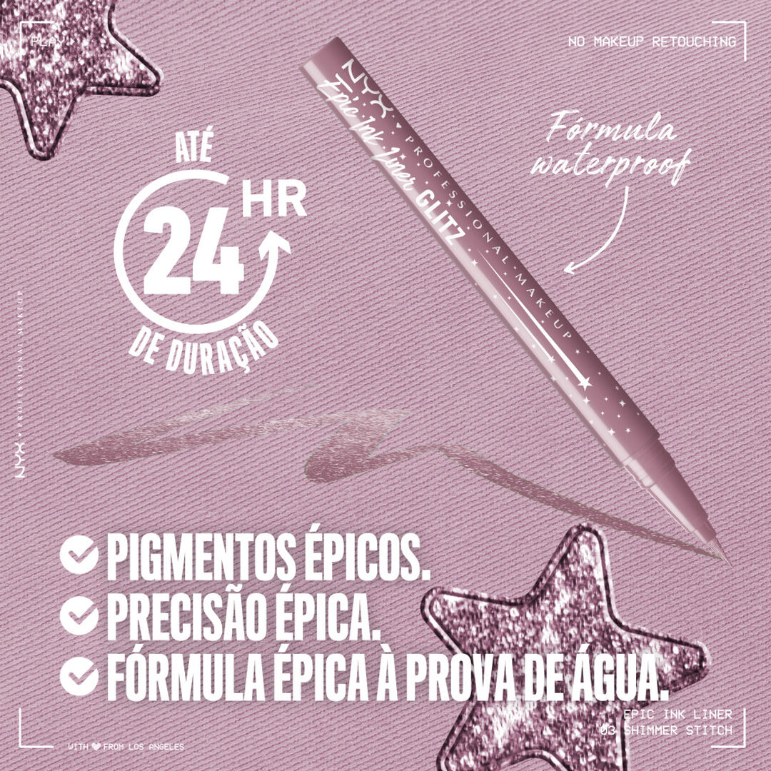 NYX Professional Makeup  Epic Ink Glitz