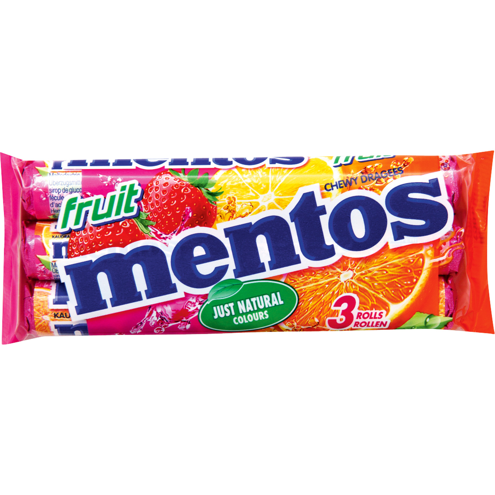 Mentos Frucht 3 x 37.5 g