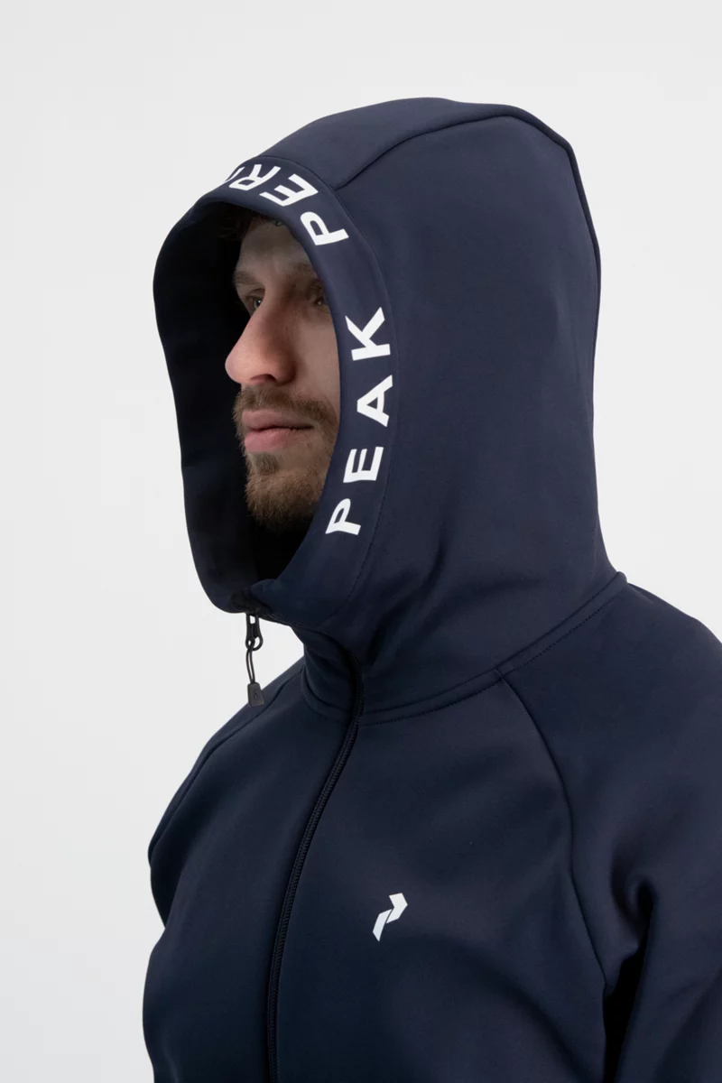 PEAK PERFORMANCE Rider Zip Hood Herren Midlayer