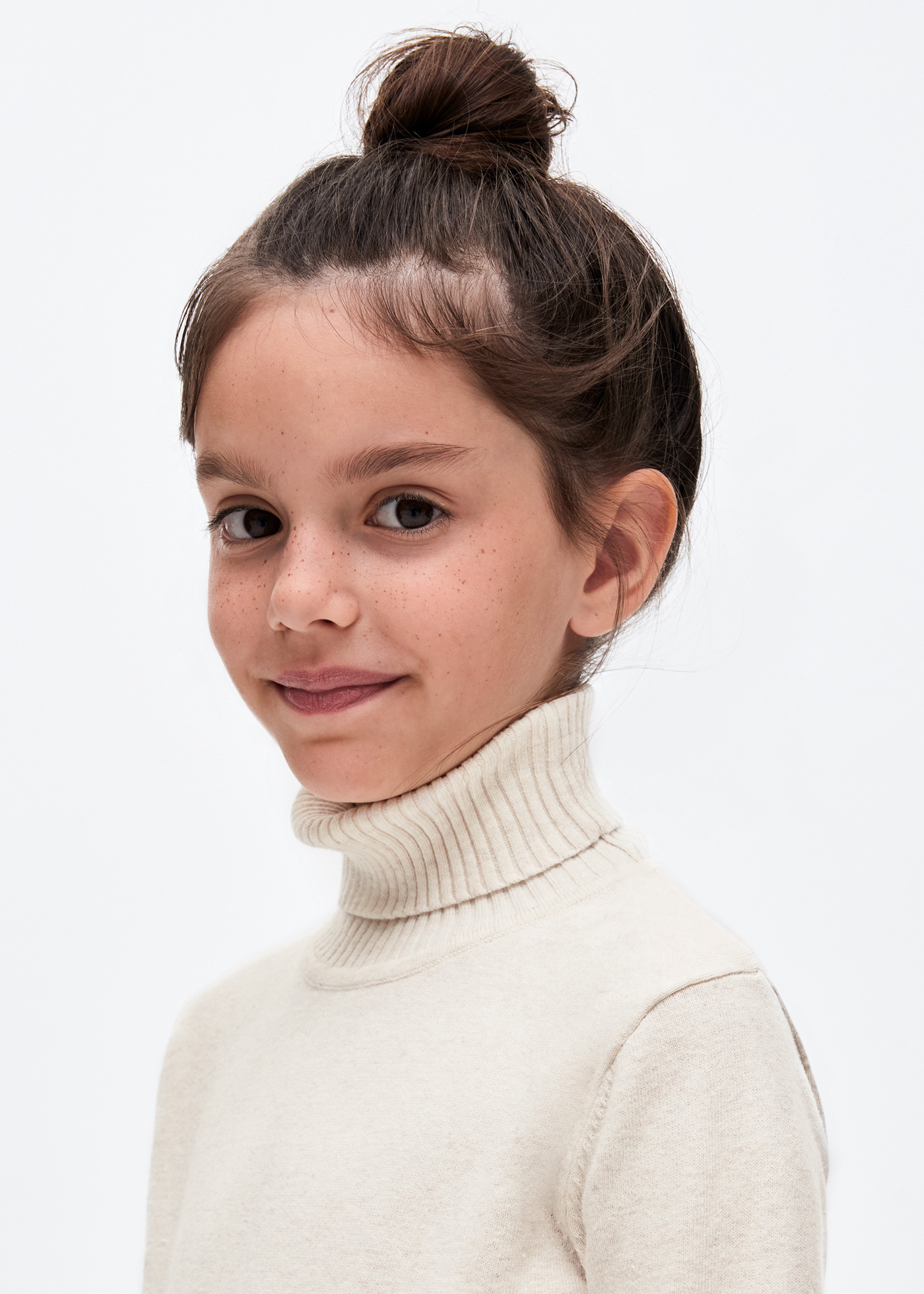Camisa de algodão Better Cotton para meninas com estampa de cisne