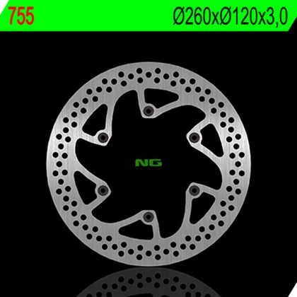 Disque de frein Rond NG fixe