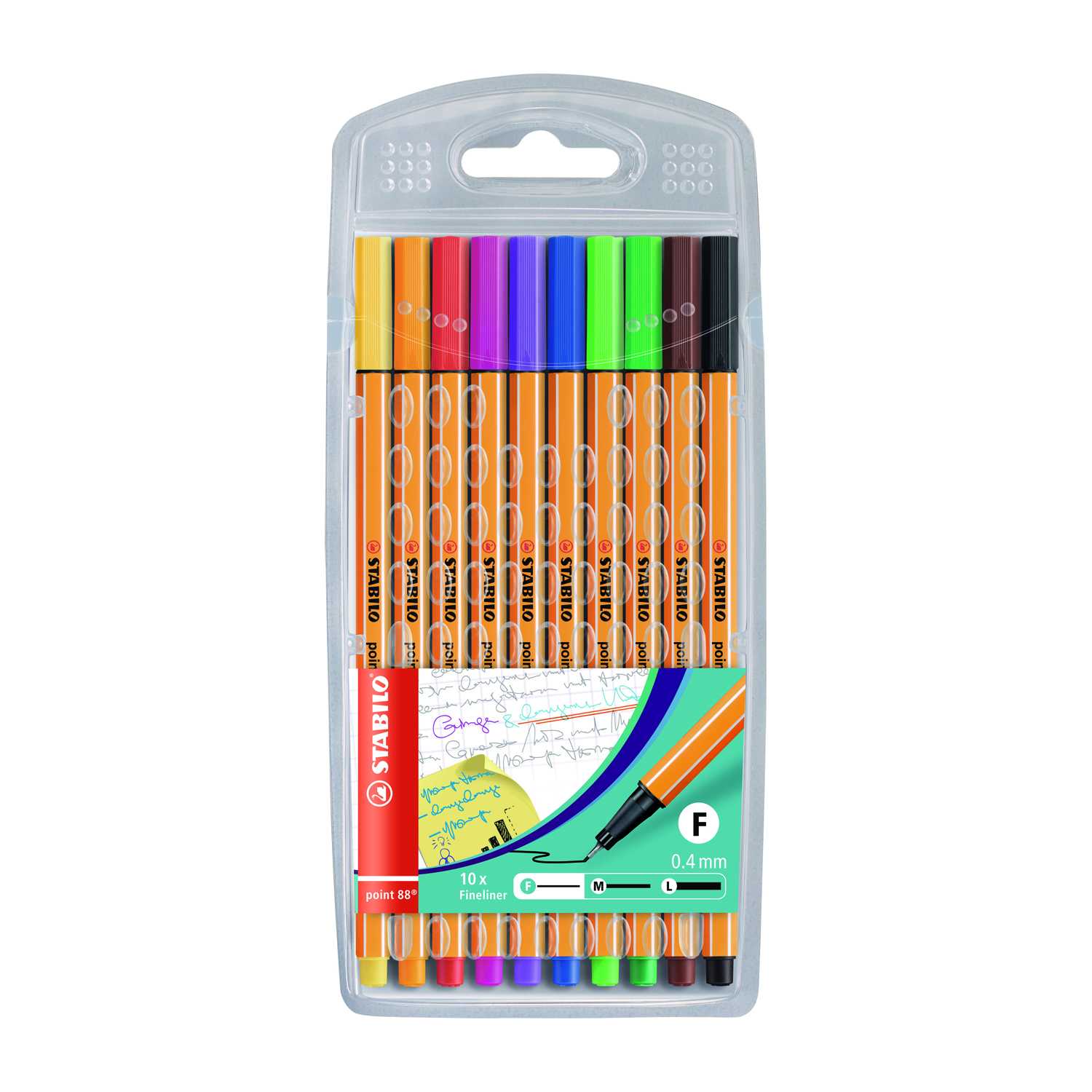 Stabilo Fineliner Point 88 10er