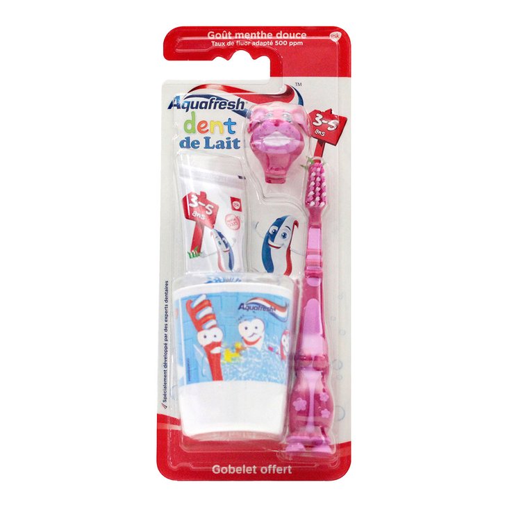 Kit de brossage dent de lait 3-5ans