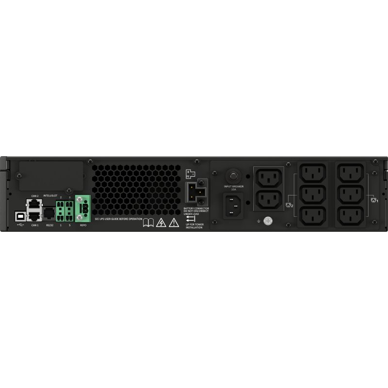 Vertiv Liebert GXT5LI-1000IRT2UXLN alimentation d'énergie non interruptible Double-conversion (en ligne) 1 kVA 1000 W 8 sortie(s) CA