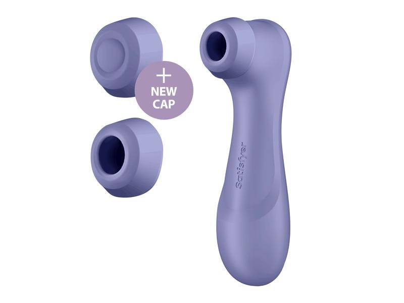 Satisfyer Vibrator Pro 2 Generation 3 lila Hochwertiger Auflegevibrator aus geschmeidigem Silikon für die Frau