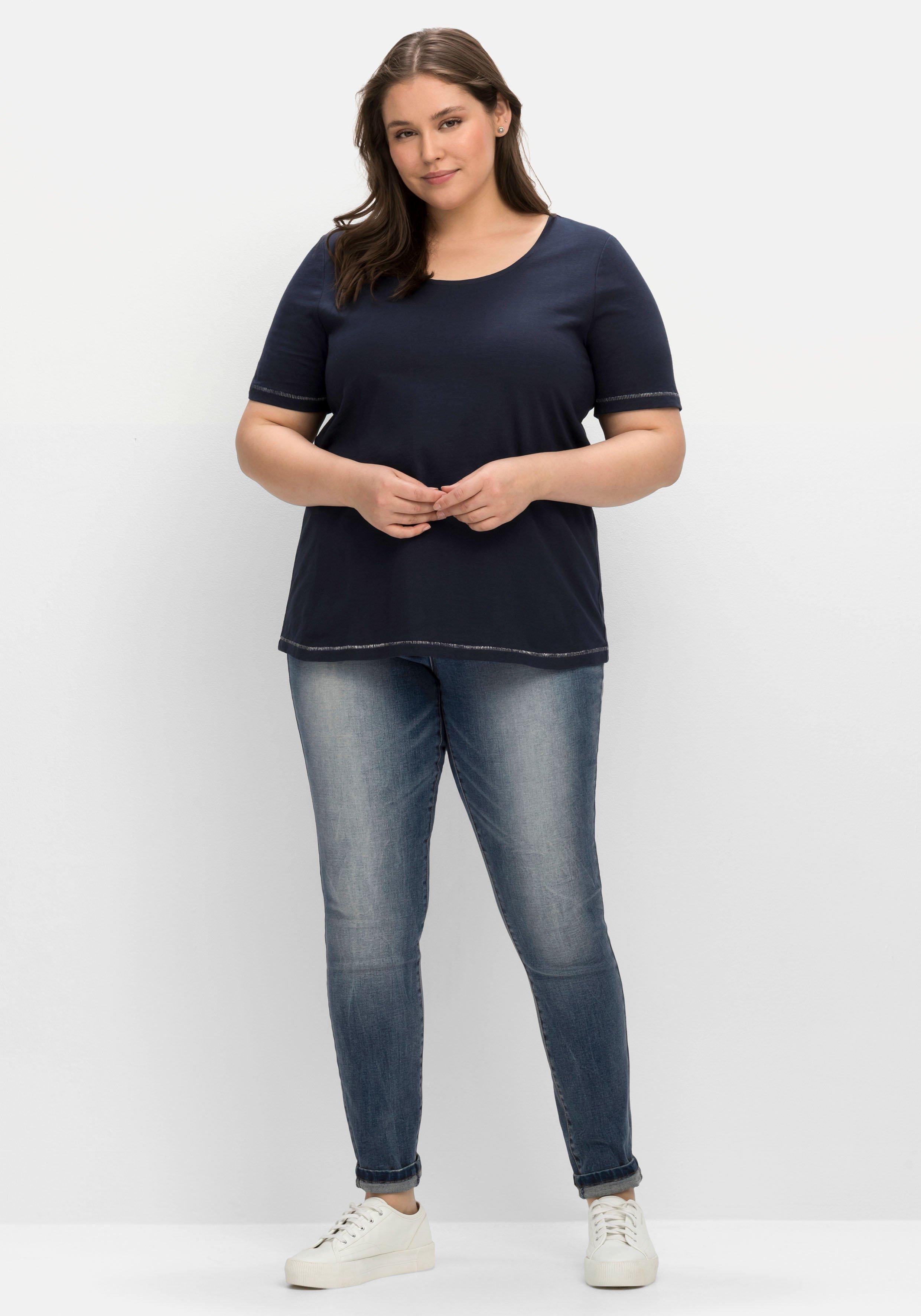 Shirt mit Print hinten auf der Schulter