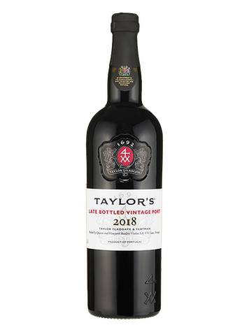 COFFRET TAYLOR'S LATE BOTTLED VINTAGE 2018 + 2 VERRES