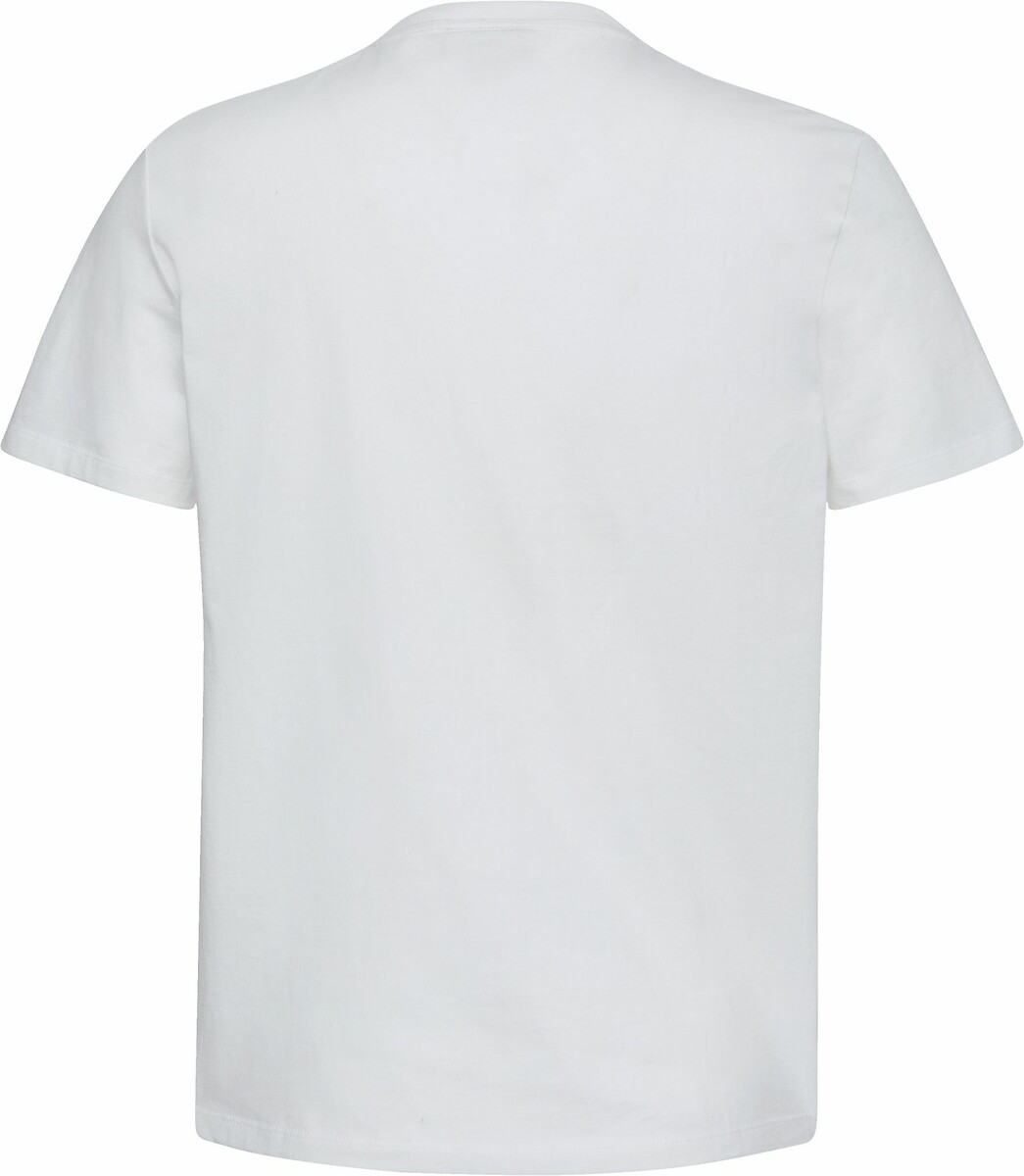 CALVIN KLEIN JEANS<br>Camiseta com etiqueta com o logotipo