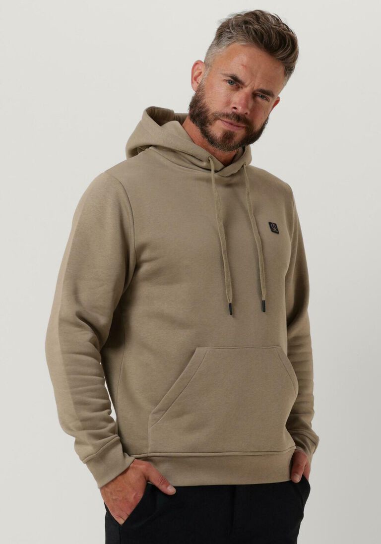 DSTREZZED groene dstrezzed sweater hoody fine slub sweat