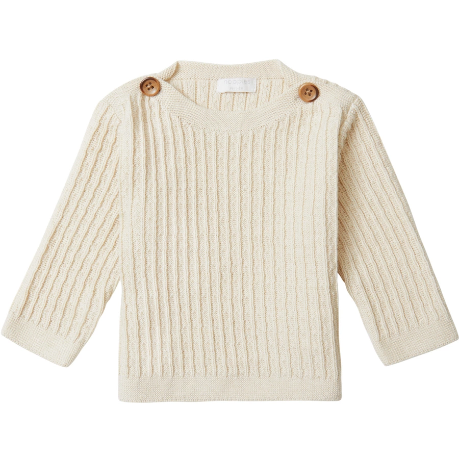 Noppies Pullover Belvedere Whitecap Gray