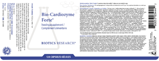 Biotics Bio-Cardiozyme Forte Capsules 120TB