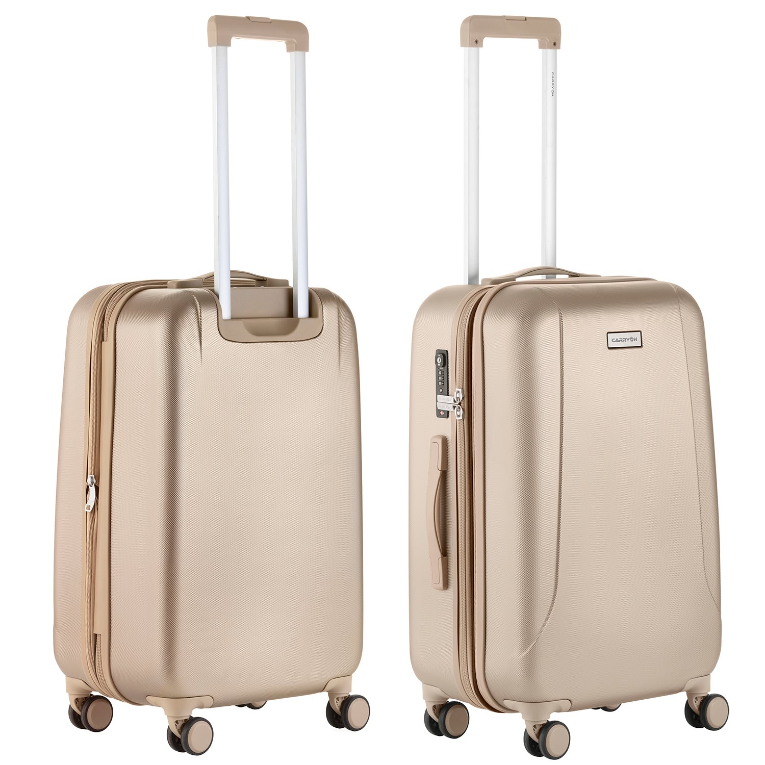 CarryOn Skyhopper 4 Wiel Trolley 68 Expandable champagne