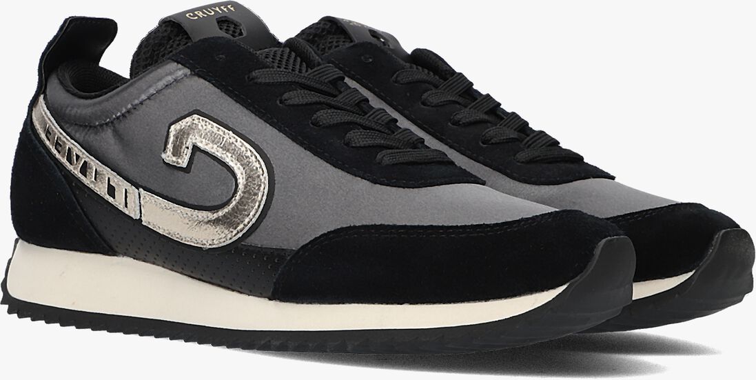 CRUYFF zwarte cruyff lage sneakers domenica walk