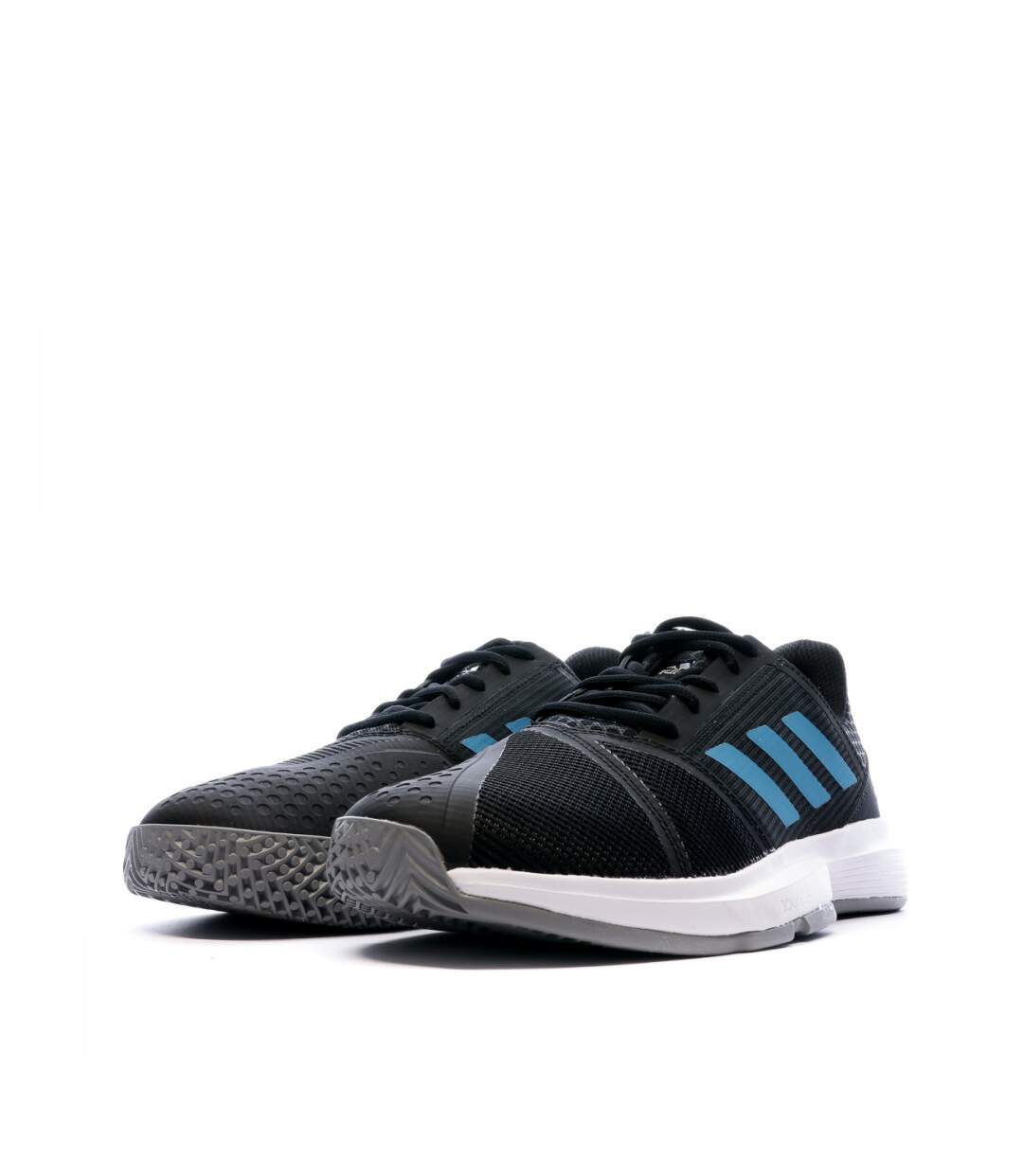 Chaussures de tennis Noires Homme Adidas CourtJam