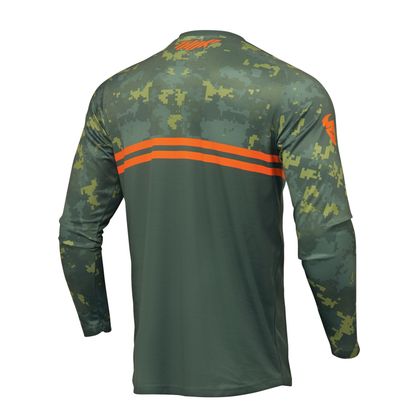 Maillot cross Thor SECTOR DIGI 2024 - Vert / Blanc