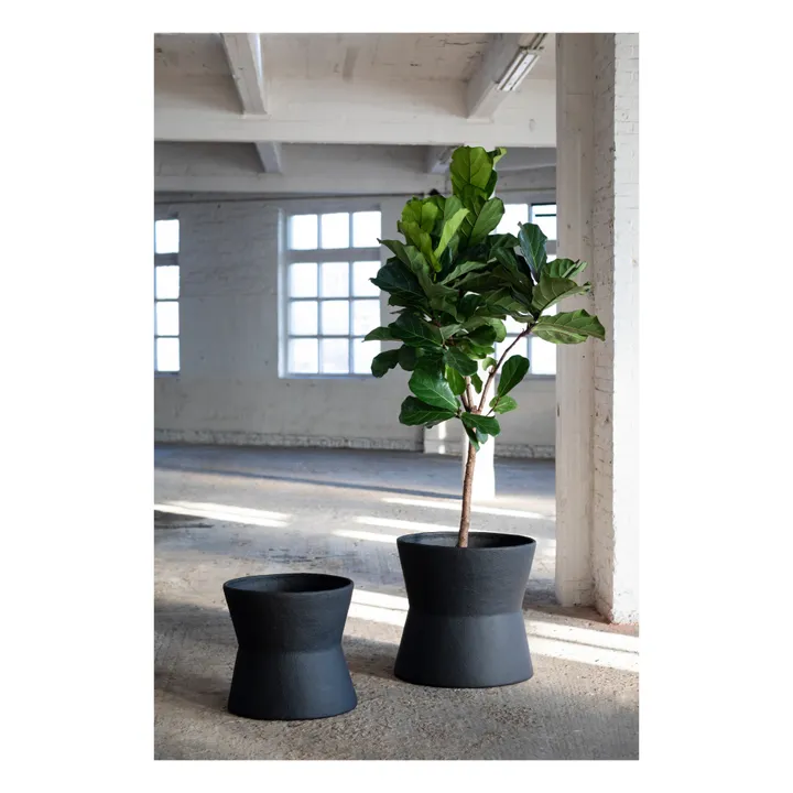Serax Jardinière Construct en papier maché | Noir