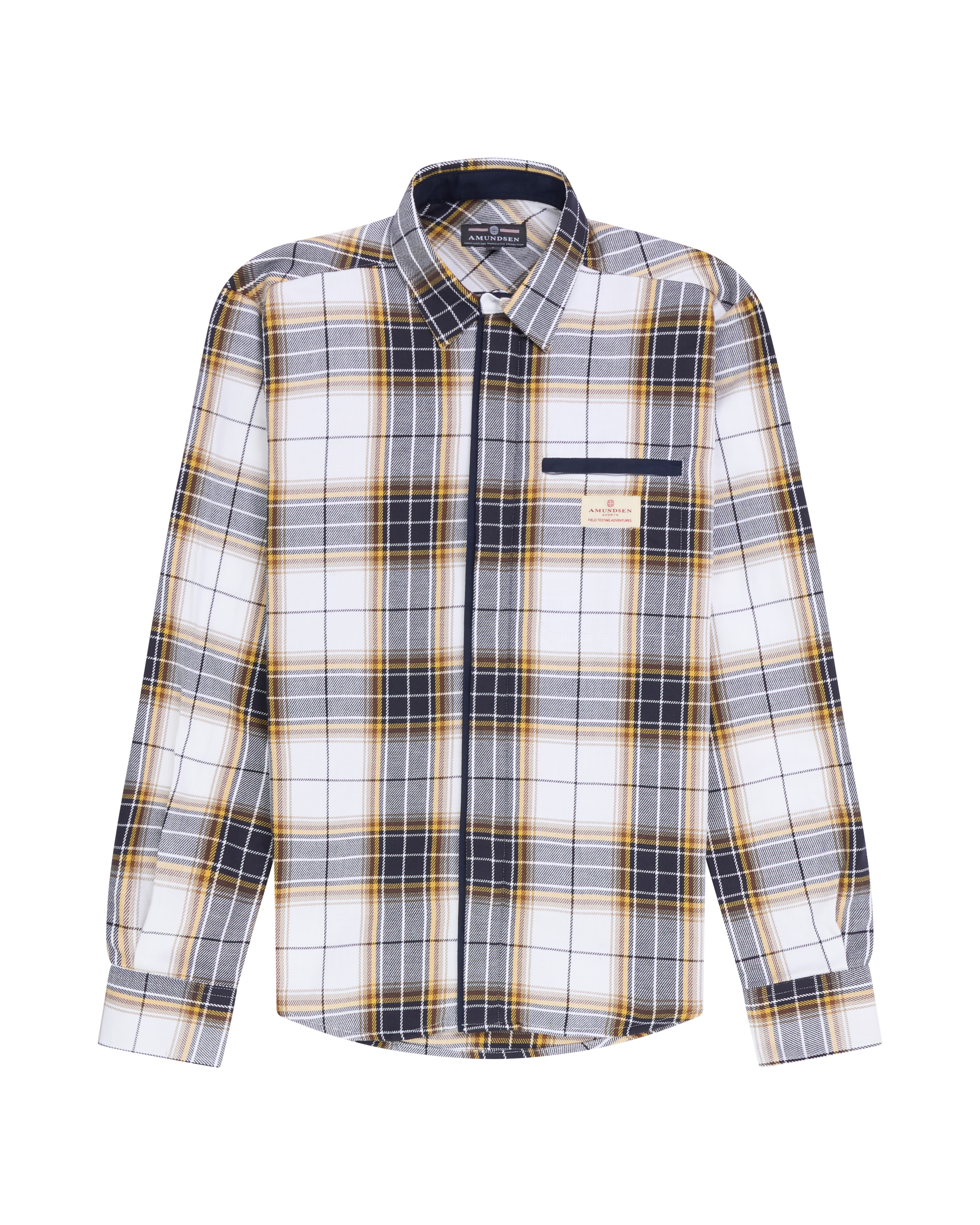 Amundsen Sports Skauen Field Shirt M's<br>Skjorte med smart glidelås-åpning!