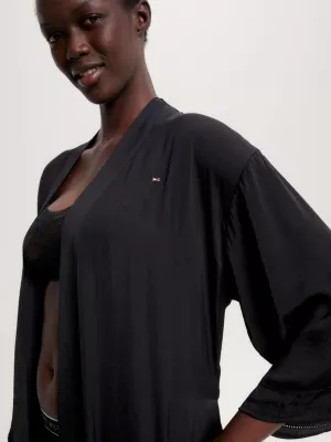 Kimono de comprimento maxi elegante