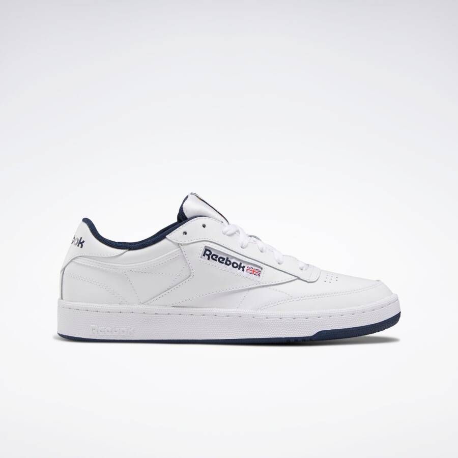 Reebok Classics Club C 85 leren sneakers wit donkerblauw