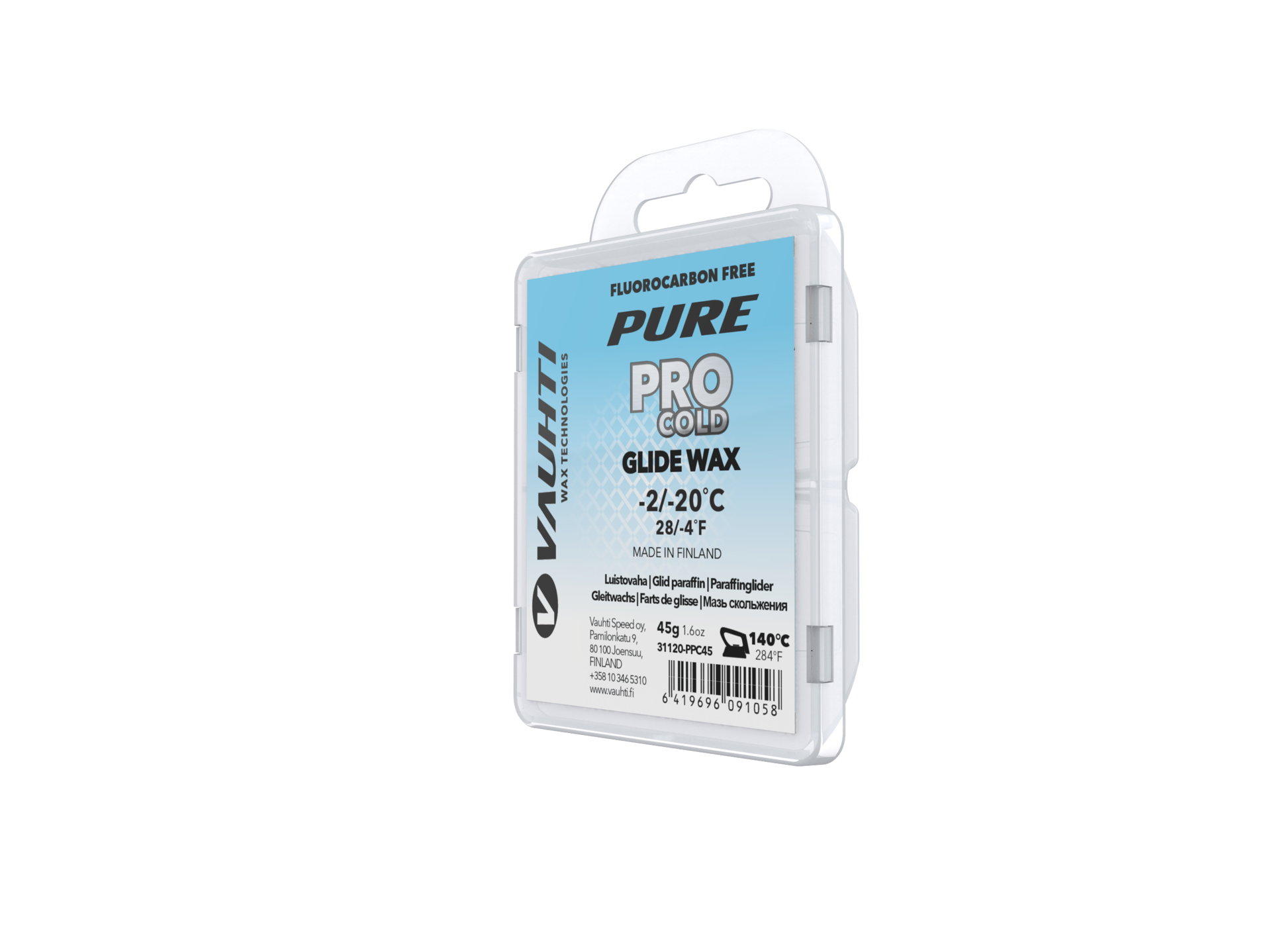Vauhti Pure Pro Glide Cold 45g For kalde, tørre forhold