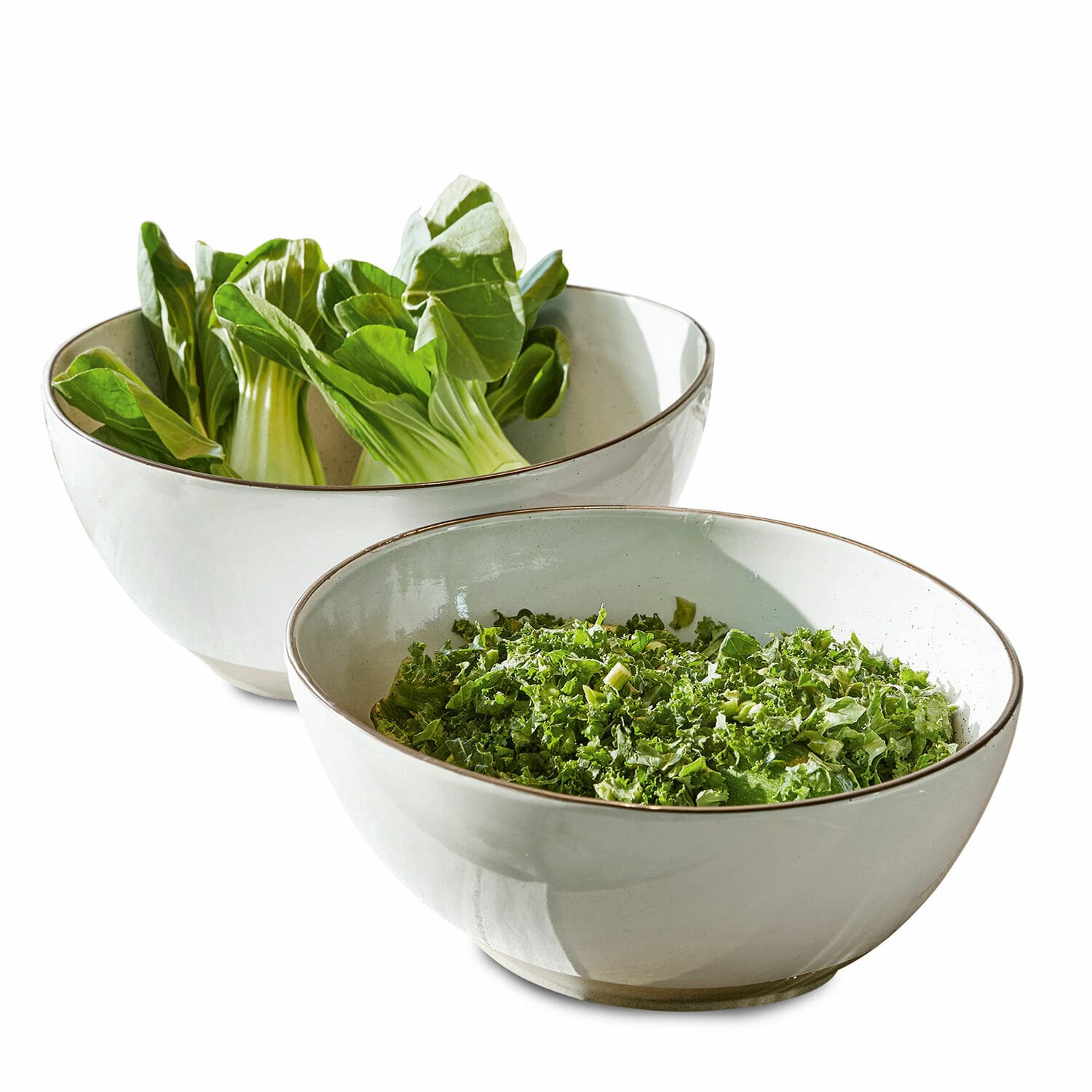 Salatschüssel 2er Set Biarré weiß