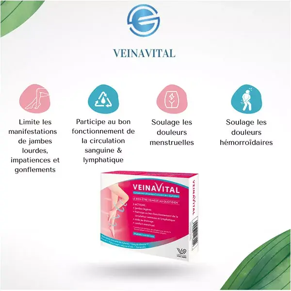 Laboratório E-Sciences Veinavital 30 cápsulas