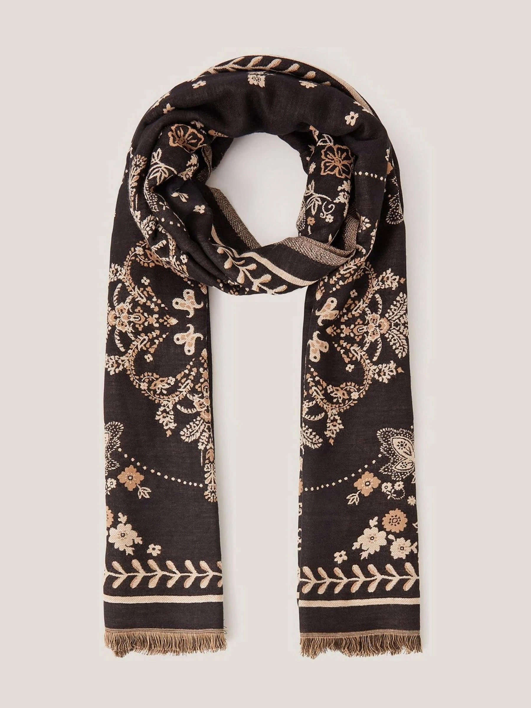 Monsoon Sammi Medallion Print Scarf
