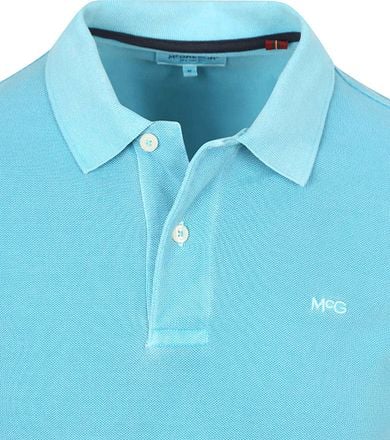 McGregor Piqué Polo Aqua Blauw MM251.9001.05-2504 kopen