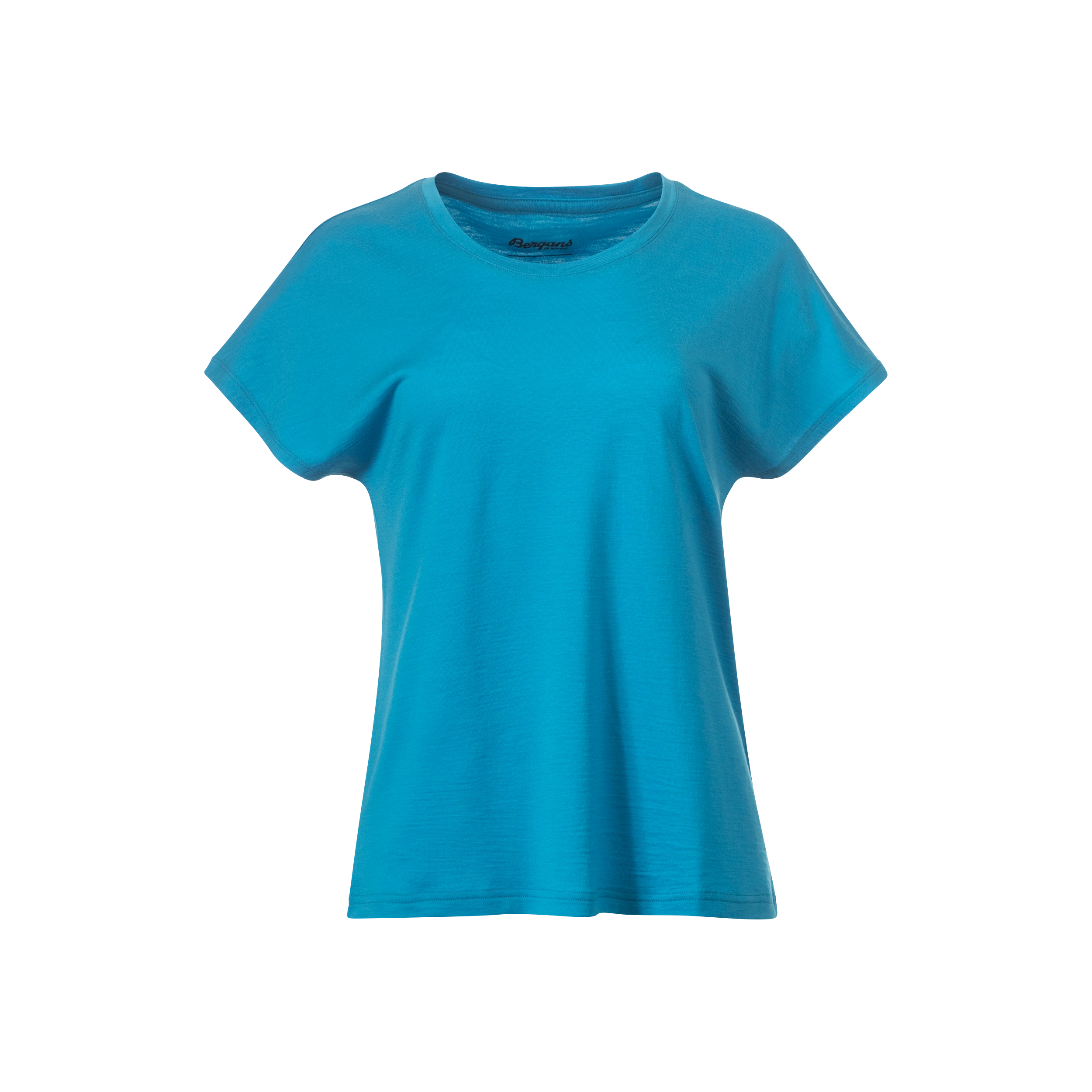 Whenever Merino Tee Women Aqua Lagoon